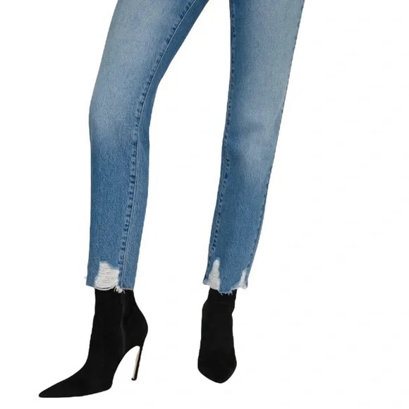 Good American Good Vintage Jagged Hem Jeans. Size 8/29. - Picture 2 of 6